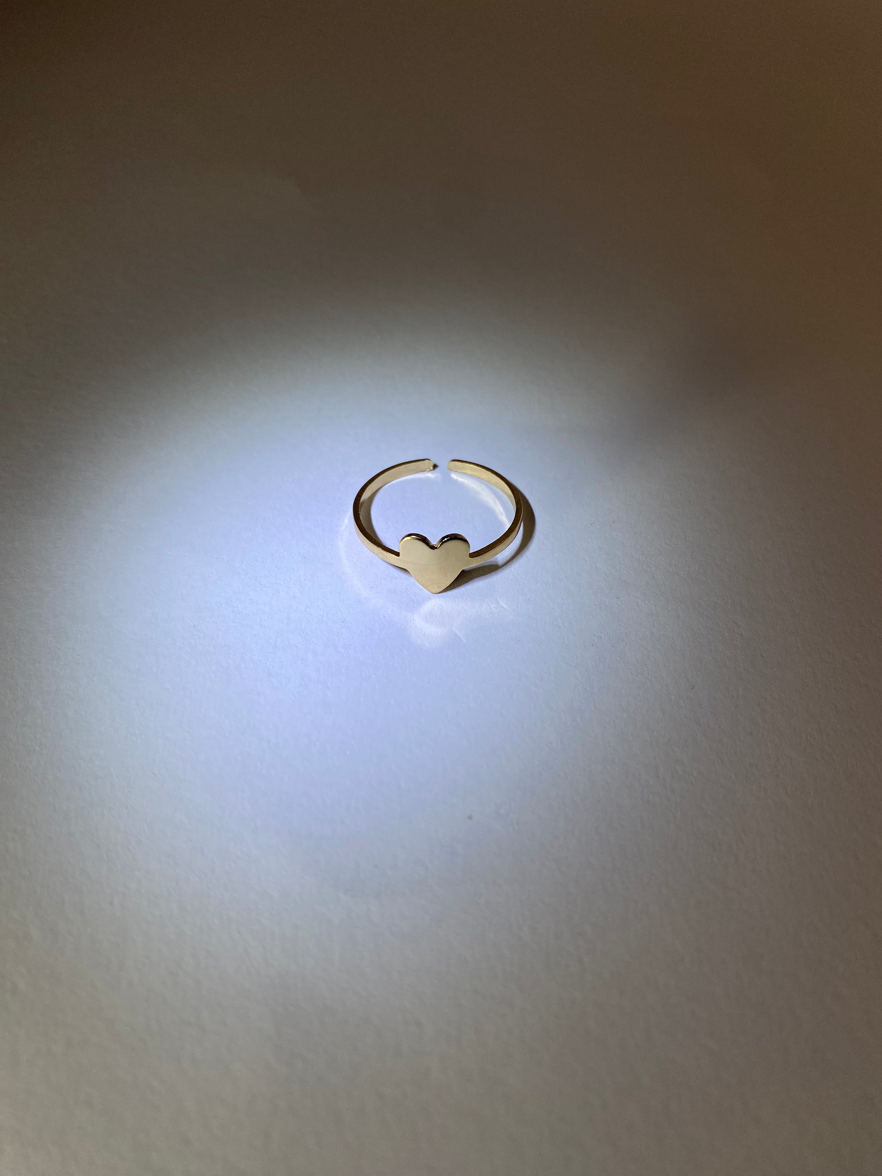Rhodese Clover Gold Ring