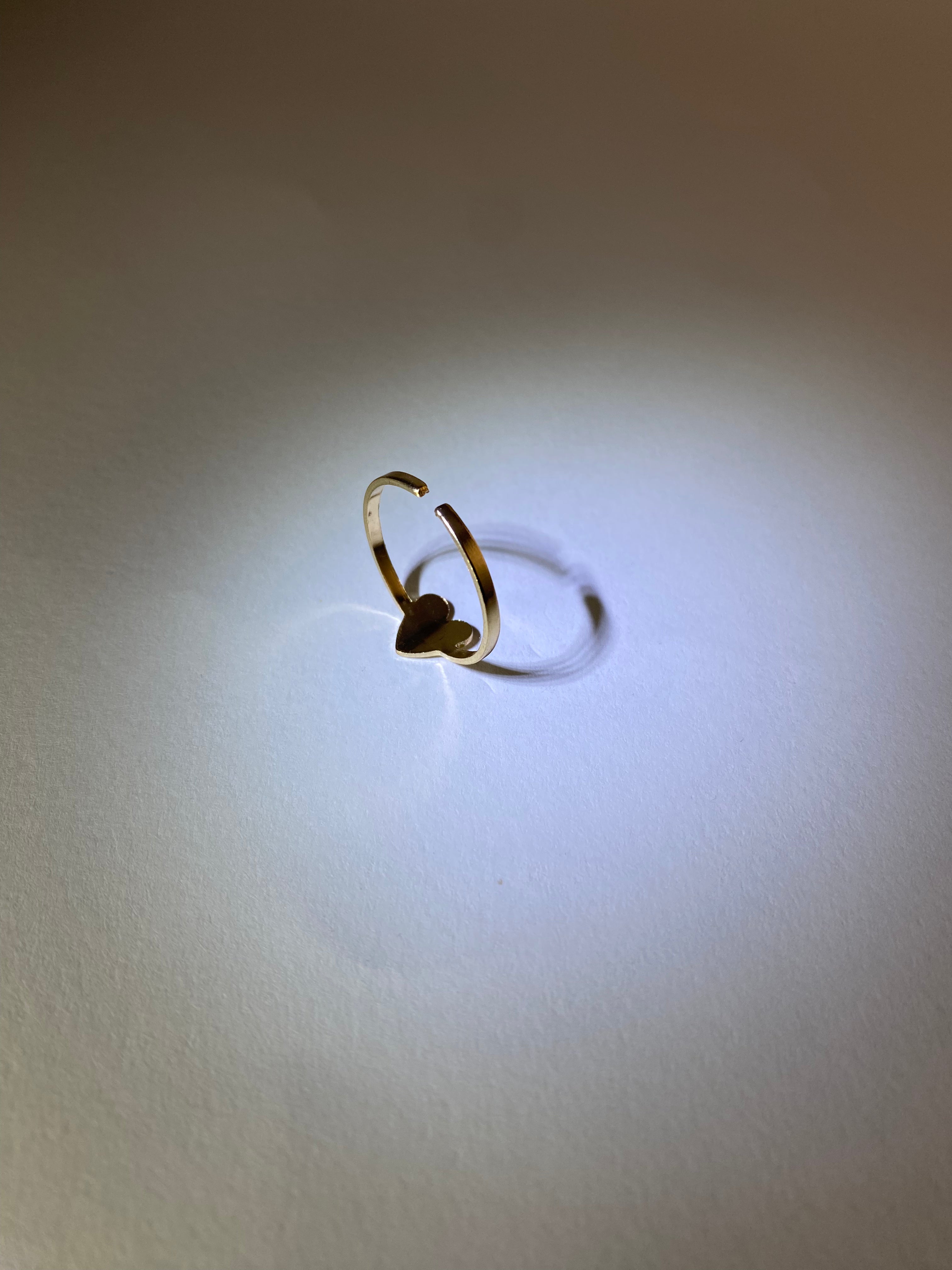 Rhodese Clover Gold Ring