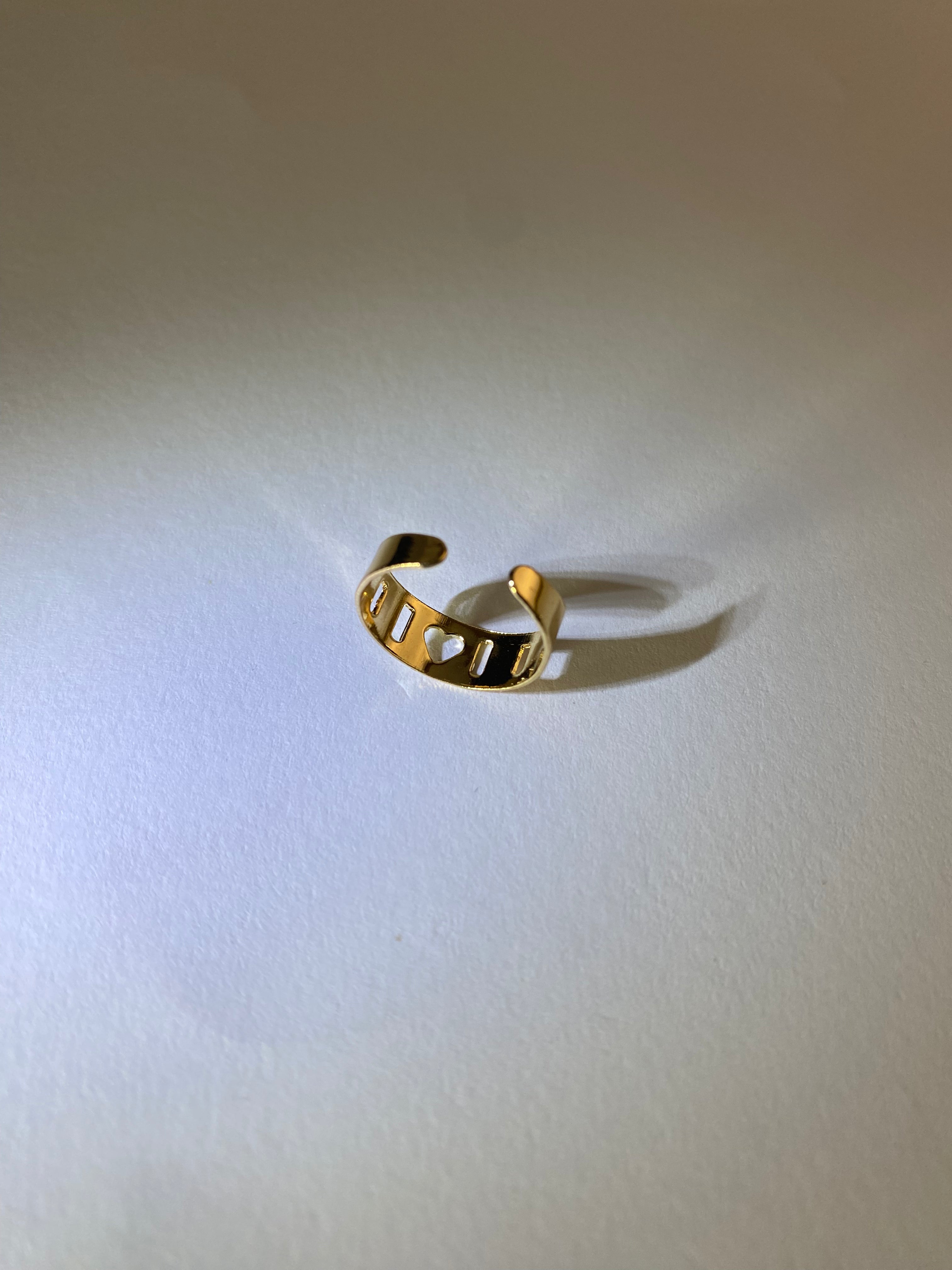 Rhodese Bold Classic Gold Ring