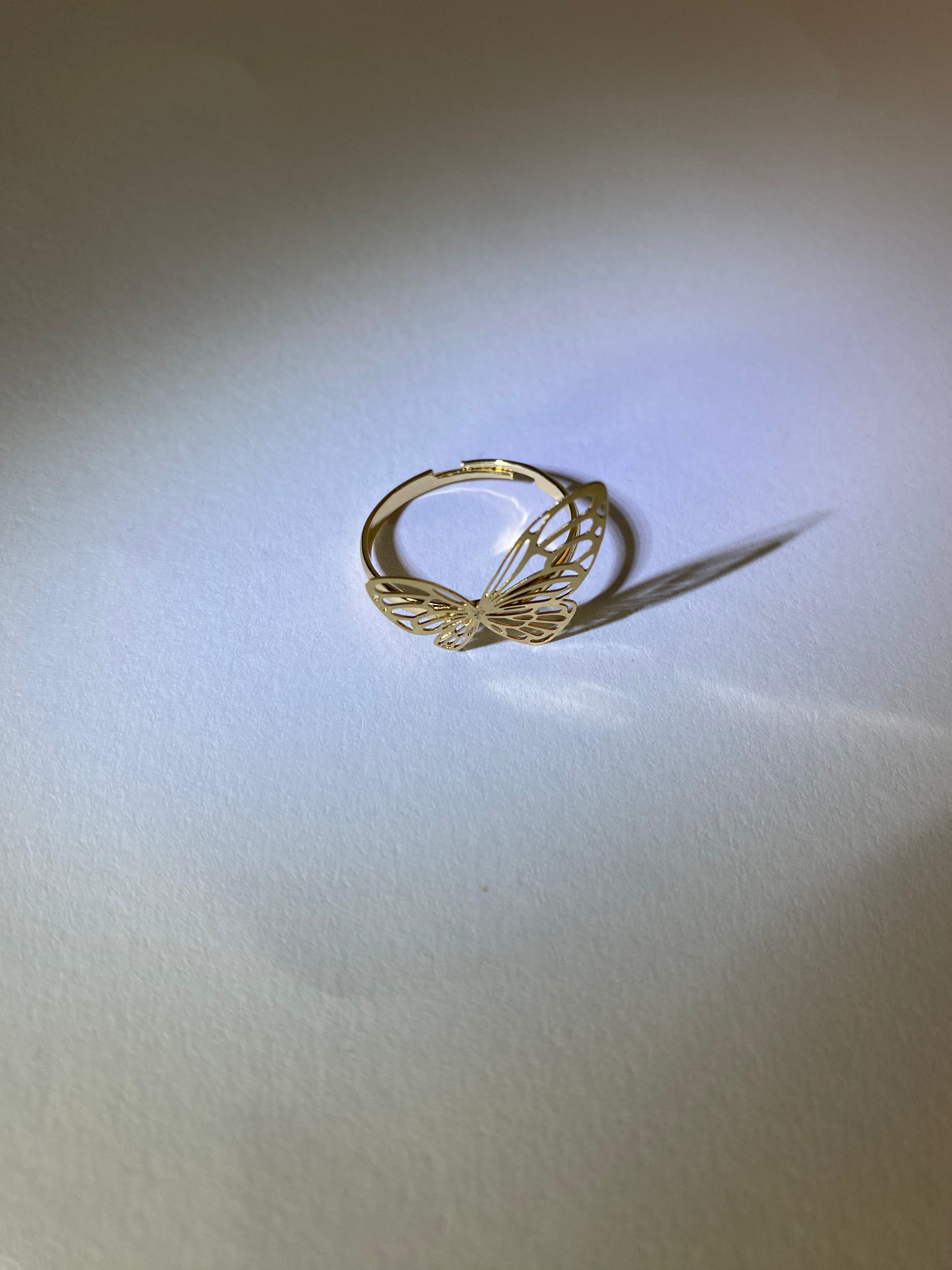 Rhodese Monarch Butterfly Ring