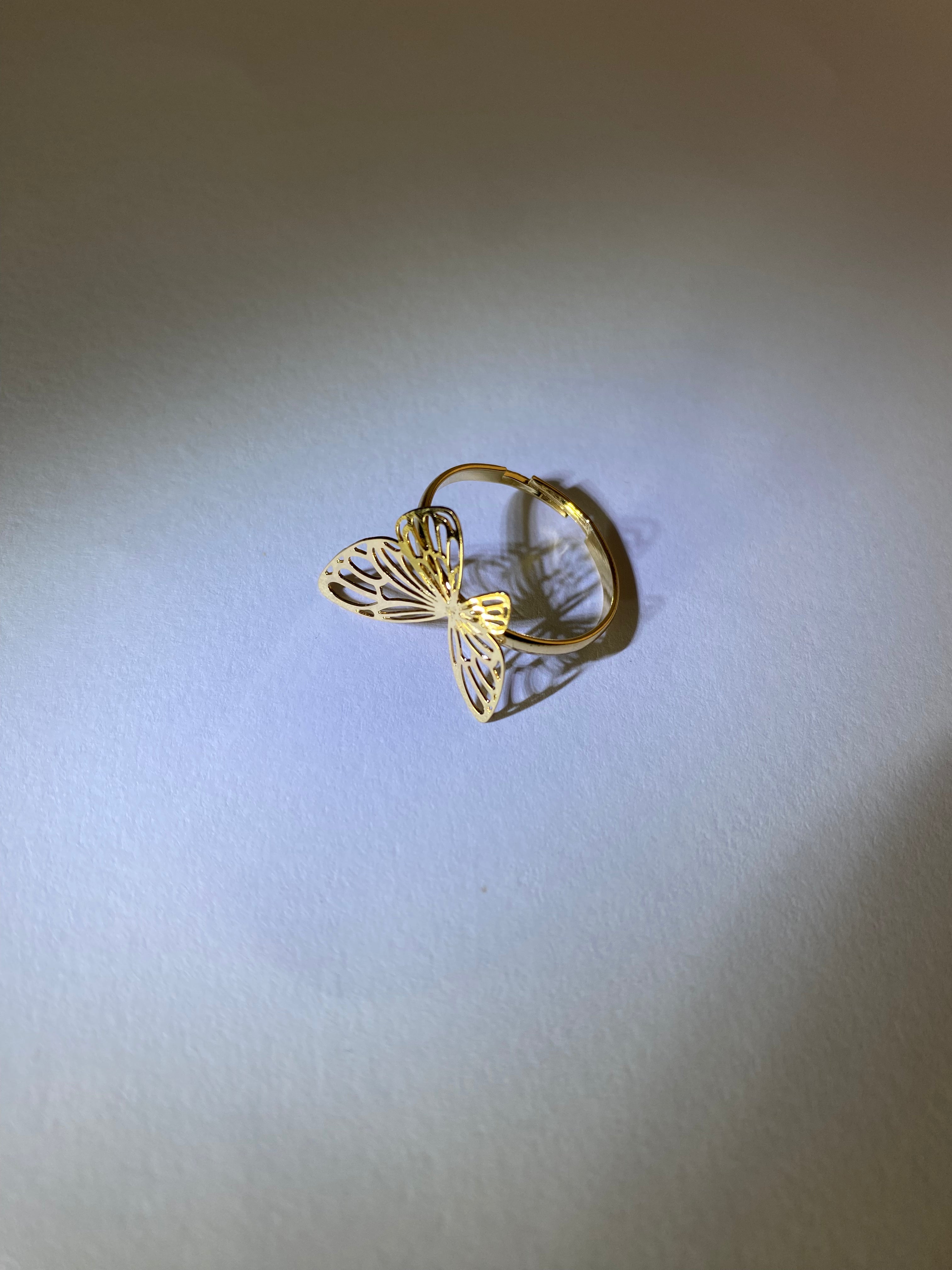 Rhodese Monarch Butterfly Ring
