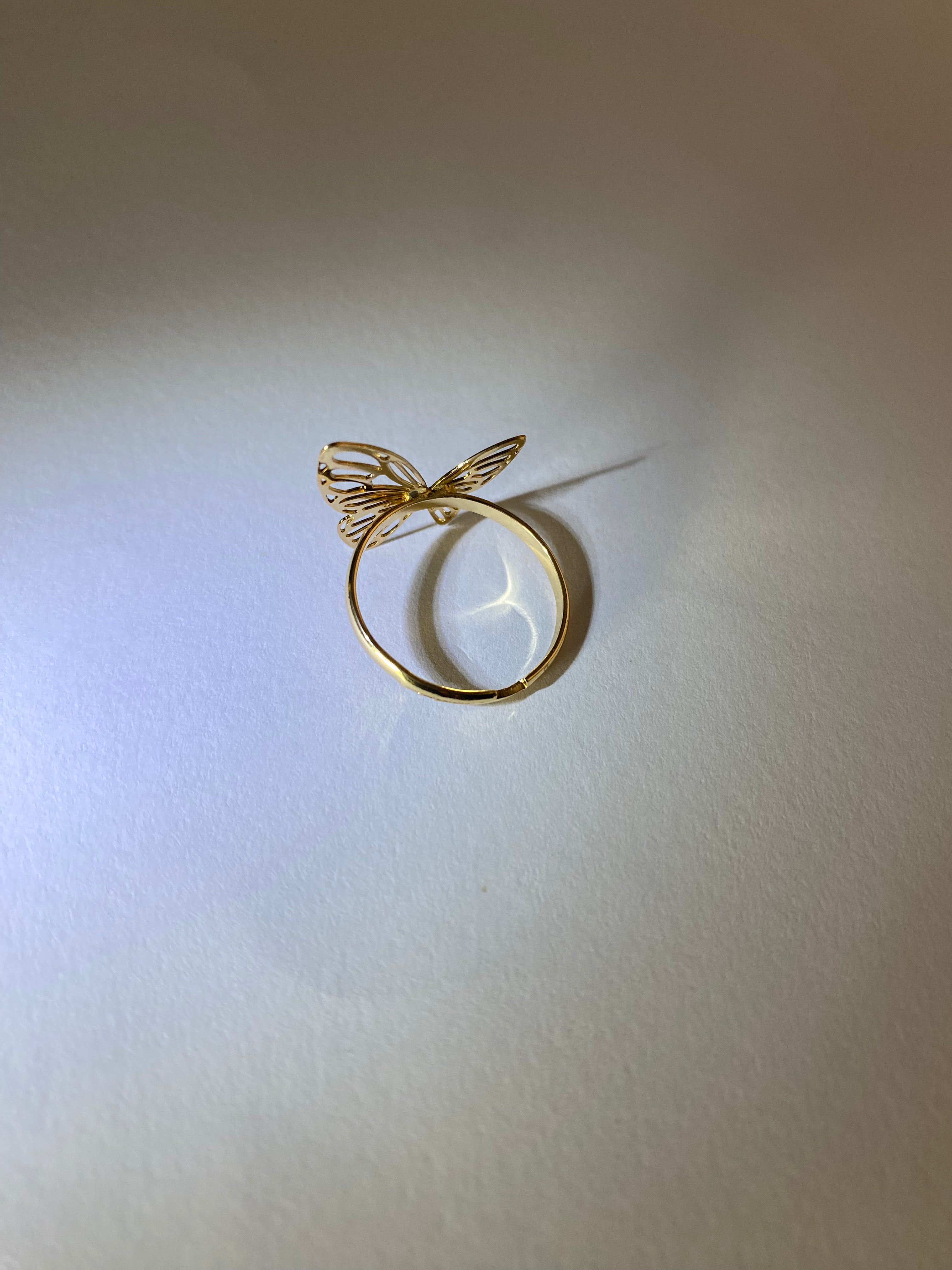 Rhodese Monarch Butterfly Ring