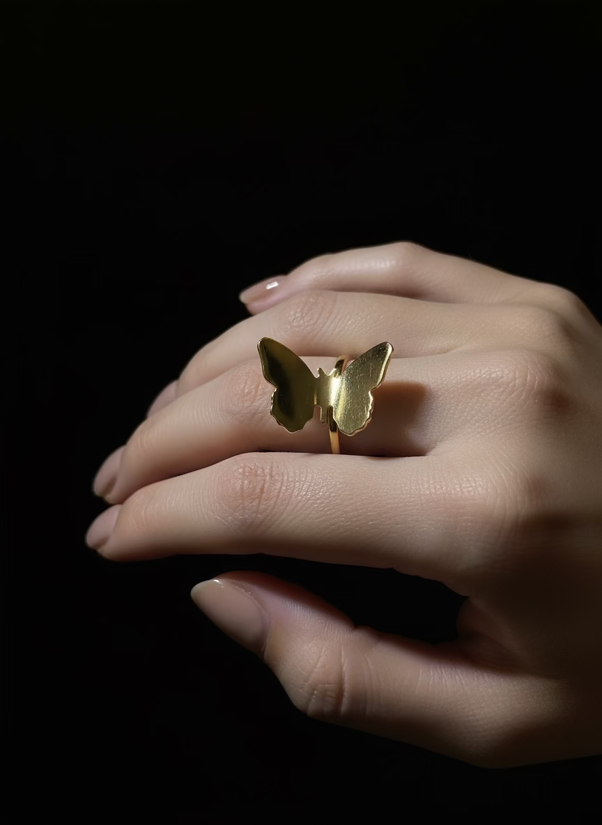 Rhodese Imperial Butterfly Ring