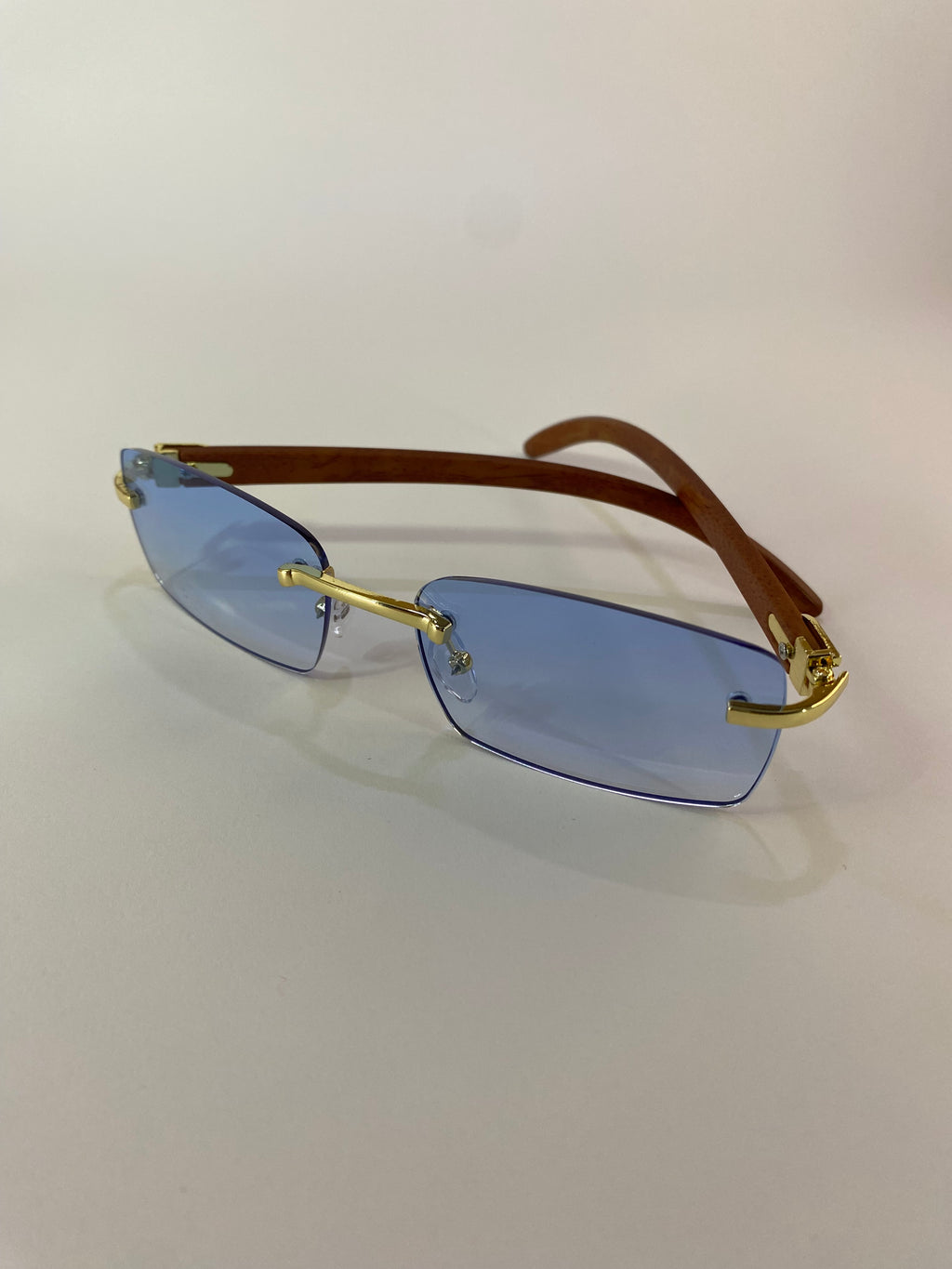 Rhodese Azure Gold Frame